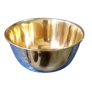 Bol à fruits en laiton de qualité supérieure Bol de service décoratif bon marché Snacks indiens en métal faits à la main et bol de nourriture au meilleur prix. - Product Image 2