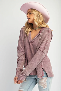 Wholesale Women <b>Oversized</b> Hoodies Knitted Women's Hoodies & <b>Sweatshirts</b> Pullover <b>Vintage</b> Hoodie Lightweight - Product Image 3
