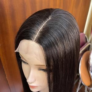Dentelle vietnamienne fermeture HD dentelle extensions de cheveux humains perruque sans colle os droite Bob perruque avec cheveux doux teints prix de gros - Product Image 6