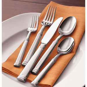 Juego de Cubiertos de acero inoxidable con diseño antiguo perfecto para utensilios de mesa y cocina de primera calidad - Product Image 6