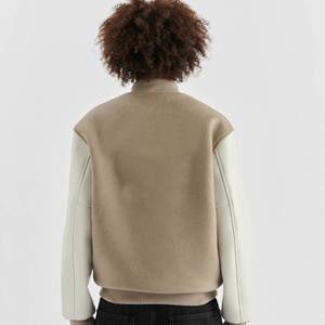 Venta al por mayor chaqueta Varsity de lana para hombres de moda y duradera Letterman prendas de vestir exteriores ideales para clima frío pedidos a granel Bienvenidos - Product Image 4