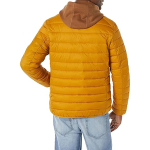 Venta al por mayor a granel chaqueta acolchada 2025 hombres logotipo personalizado impermeable ligero aislado chaquetas de invierno OEM Streetwear - Product Image 2