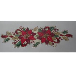 ผ้าปูโต๊ะทำด้วยมือลูกปัดแก้วลายดอกไม้สำหรับห้องนั่งเล่นบุฟเฟต์โต๊ะแท่นชาร์จสำหรับตกแต่งทันสมัย - Product Image 6