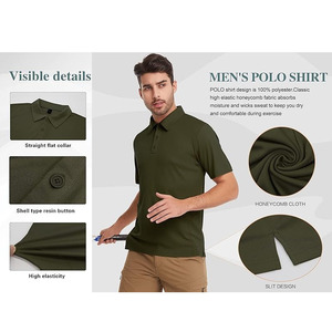 Polos estampados de talla grande para hombre, ropa de calle, camisa de moda para hombre de alta calidad % 100 algodón con personalización - Product Image 6