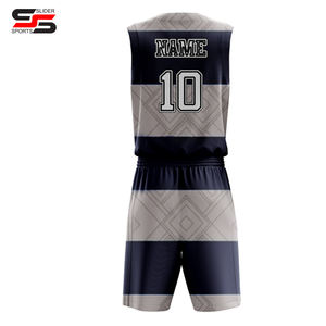 Uniforme unique de basket-ball OEM avec logo imprimé, vêtements de sport, bas prix, uniformes de basket-ball les plus récents, vente directe d'usine - Product Image 2