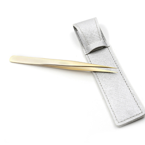 Pince à épiler d'extension de cils, pince à épiler de volume à pointe en fibre pince à cils à pointe incurvée - Product Image 2