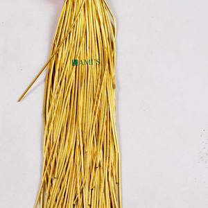 Bullion de qualité supérieure fil lisse fil de métal en or matériaux fabrication de bijoux perles - Product Image 4