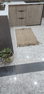 พรมป่านศรนารายณ์ปอกระเจาคุณภาพสูงพรมทอมือธรรมชาติซักได้สไตล์วินเทจพรมสำหรับทางเข้าประตูบ้านฟาร์มเสื่อประตู - Product Image 2