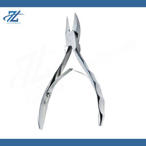 Coupe-ongles en acier inoxydable de haute qualité, lame tranchante, poignées en plastique, ouverture large, durable, portable pour les ongles des doigts et des orteils - Product Image 5