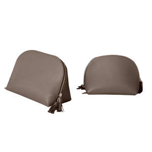 Sac de voyage en cuir PU de grande capacité à la mode étanche cosmétique organisateur de toilette étui fermeture à glissière Logo personnalisable - Product Image 4