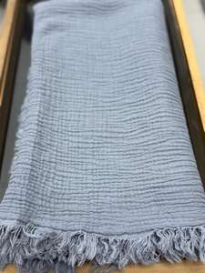 Sierra Tekstil Personalizable 100% Algodón Muselina Peshtamal Toalla De Mano 100x200 cm 400gr. Toalla de baño al por mayor de Turquía (+-5) - Product Image 3