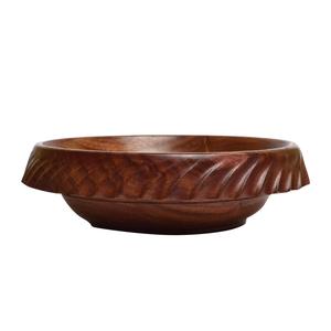 Juego de cuencos para servir sopa y ensalada de madera de alta calidad Premium, cuencos decorativos para uso en Hotel, hogar, restaurante - Product Image 2