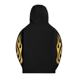 Sweat-shirt à capuche surdimensionné en molleton lourd 320GSM en gros, logo personnalisé, sweat-shirt de sport pour hommes |   Vêtements de sport à épaules tombantes - Product Image 1