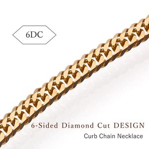 Immense Class Fantastic Quality 5g Peso Doble Curb 6DCW 50cm Collares para mujeres Joyería de moda Diseño de lujo - Product Image 3