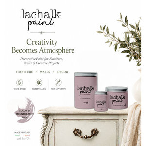 21 MOUNTBATTEN PINK 5lt LaChalk the evolution of <b>chalk</b> paint Where <b>chalk</b> meets resin: Hybrid <b>Chalk</b> Resin Paint made in - Product Image 1