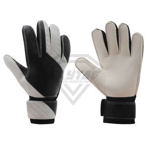 2025 meilleurs gants de gardien de but de football respirants en gros gants de protection en cuir personnalisés OEM avec service de gardien de but de football - Product Image 1