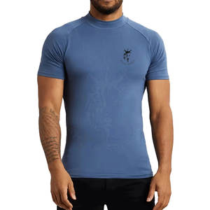 Vêtements d'été à la mode Hommes Fitness T-shirts à manches courtes Confortable Fabriqué dans le meilleur matériel Hommes T-shirts à manches courtes - Product Image 1