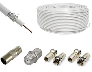 อุปกรณ์แยกสัญญาณทีวี1-3ช่องต่อสายโคแอกเซียลตัวผู้สำหรับสายทีวีเสาอากาศชุบโลหะนิกเกิลคุณภาพสูง - Product Image 6