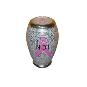 Cremation Urns Adult Human <b>Ashes</b> Custom Design Eco-Friendly European Style 200 Cubic Inch Capacity Brass Keepsake Urn - Product Image 5
