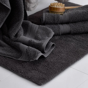 Alfombra de baño de secado rápido con textura suave, excelente absorción de agua, material duradero y base segura para pisos de baño. - Product Image 4