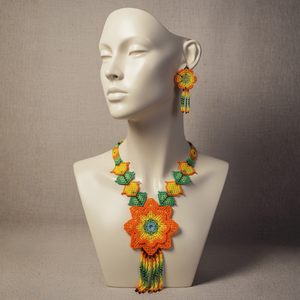 Marigold Meadow Fine Jewelry <b>Set</b> Elegant <b>Beaded</b> Accessories - Product Image 5