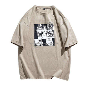 MR Tasas al por mayor Oem Hip Hop Último Anime 3D Diseño de impresión gráfica Camiseta Hombres Camiseta de impresión Heavyweight Drop Shoulder - Product Image 1