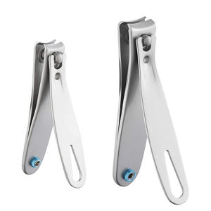 Cortaúñas portátil duradero personalizado, lavable, plata, acero inoxidable, cortaúñas para dedos de los pies, cortaúñas - Product Image 5