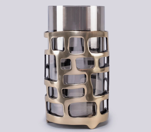 Portavelas de Cristal Floral Antiguo con Diseño de Rama de Lujo, Ecológico, Personalizado, Decoración Navideña para el Hogar, Centro de Mesa - Product Image 2