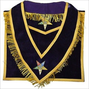 Tablier de l'Ordre de l'étoile de l'Est Tablier maçonnique Regalia maçonnique - Product Image 5