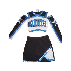 ชุดเชียร์ลีดเดอร์ราคาถูกสำหรับเด็กผู้หญิง ปรับแต่งได้ ยืดหยุ่นดี ชุดเชียร์ลีดเดอร์เซ็กซี่ - Product Image 4