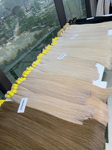 Extensions de cheveux vierges de haute qualité couleur claire vague droite soyeuse grande vente en gros en vrac Vietnam expédition rapide épaisse toutes les longueurs - Product Image 5