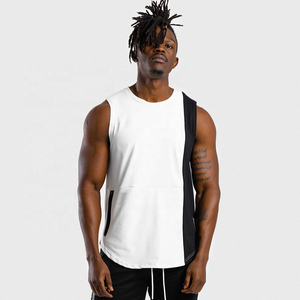New Arrival Custom Logo Printed Gym Wear Sports Tank Top Stylish Gym <b>Singlet</b> Vest <b>for</b> <b>Men</b> - Product Image 1