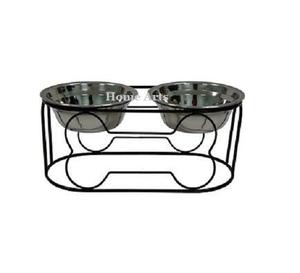 Antique Design Feeding <b>Dog</b> <b>Bowls</b> Excluisve Quality <b>Stainless</b> <b>Steel</b> <b>Dog</b> <b>Bowls</b> With Stand At Attractive Price - Product Image 6