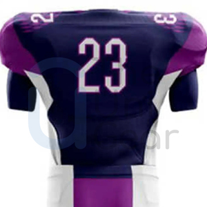 Nueva Llegada: Camisetas y Pantalones de Fútbol Americano para Equipos Unisex - Transpirables, 100% Poliéster, Mangas Cortas, Tallas y Logos Personalizables - Product Image 3