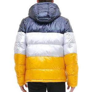 Vestes pour hommes 100% polyester, manteaux d'extérieur de style urbain, manteaux d'hiver pour hommes, nouvelle mode de marque, veste ample décontractée à capuche - Product Image 3