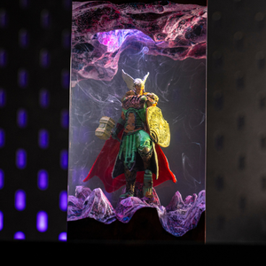 Lampe en époxy personnalisée, lampe en résine époxy, lampe en résine époxy personnalisée, lampe en bois et résine, veilleuse personnalisée, cadeau fait main, anniversaire - Product Image 5