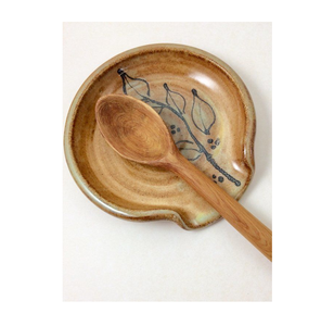 Mesa de cena de descanso de cuchara de madera de la mejor calidad para cocinar cuchara restaurantes usan diseño elegante artesanal natural - Product Image 5