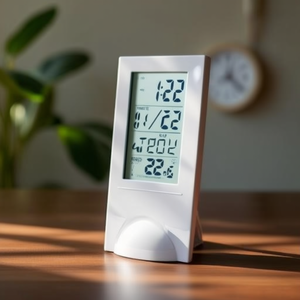 Geibol Smart Table <b>Clocks</b> Personalized Weather Station Gadgets - Product Image 3