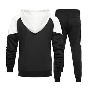 Ensemble de survêtement à manches longues et fermeture éclair pour hommes pour la course à pied et le sport Vente en gros Nouveau style de survêtement personnalisé de haute qualité pour hommes - Product Image 3