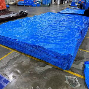 Lona Azul Resistente de Alta Durabilidad, Gran Capacidad, Resistente a la Intemperie, Opciones de Color y Tamaño para Obras de Construcción - Product Image 4