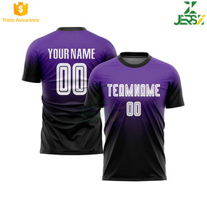 เสื้อฟุตบอลสโมสรสำหรับผู้ใหญ่แบบแห้งเร็ว พิมพ์ลายโลโก้ตามสั่ง ผลิตจากโพลีเอสเตอร์ 100% สำหรับทีมฟุตบอลมืออาชีพ 男女  ชุดกีฬา - Product Image 3