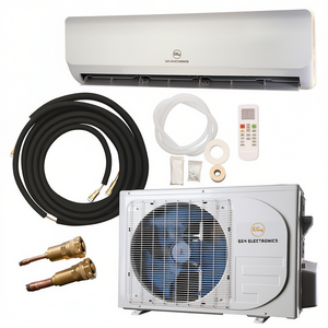 Climatiseur solaire EG4 Mini Split hybride AC/DC 2 tonnes 24000 BTU Pompe à chaleur - Product Image 2