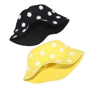 2023 Logo personnalisé mode conçu unisexe coton seau chapeaux en gros couleur unie velours côtelé chapeau - Product Image 1