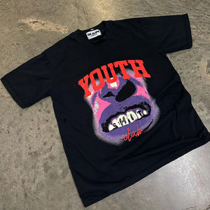 Camiseta personalizada de gran tamaño de algodón 220 Gsm, diseño único unisex con gran hombro caído, estampado de pantalla Boxy DTG, diseño único para hombres - Product Image 6