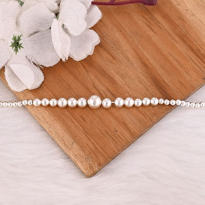 Collar de Plata de Ley 925, Collar Grueso con Dije, el Más Vendido, Cadena de Bolas, Joyería Fina para Mujer - Product Image 3