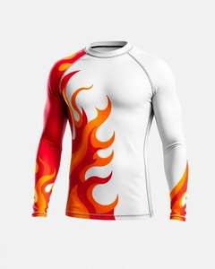 Ropa deportiva de compresión de alta elasticidad para mujer, rash guard, fabricación personalizada, proveedor mayorista OEM, ropa de fitness. - Product Image 6