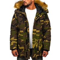 Parka d'hiver pour homme, veste matelassée à col montant, en toile épaisse imperméable, couleurs personnalisables, logo, respirante, motif enduit