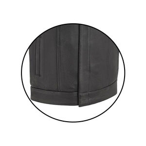 Chaleco de Trabajo para Hombre, Sin Mangas, de Cuero Genuino, Transpirable, Talla Grande, Estilo Casual Retro, OEM, Reversible, Impermeable y con Calefacción - Product Image 4