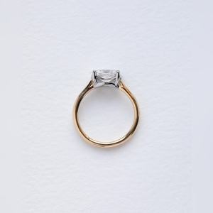 Luxury Pear Shaped Engagement Ring Gold Silver Platinum Setting marquise Accent Stone wholesale supplier - Product Image 5