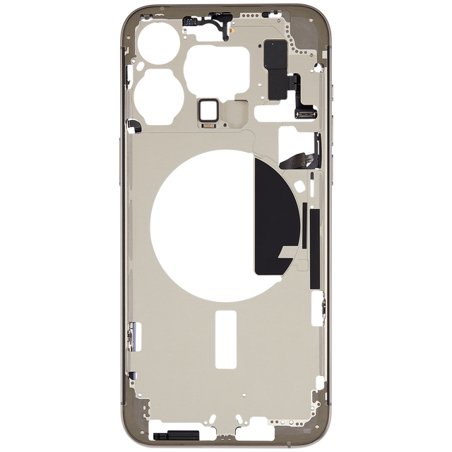 Mid-Frame Housing with Small Parts for iPhone Repair 15 Pro Max Made in China PP Bag Packaging